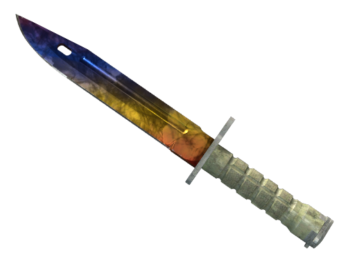 Bayonet | Marble Fade немного поношенное для CS2