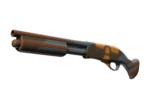 Sawed-Off | Irradiated Alert немного поношенное для CS2