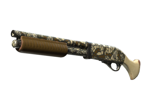 Sawed-Off | Mosaico поношенное для CS2
