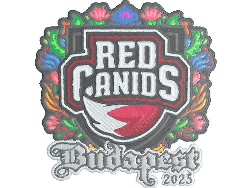 RED Canids (Embroidered) | Budapest 2025 для CS2