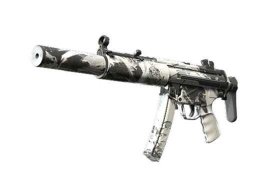 MP5-SD | Snow Splash немного поношенное для CS2
