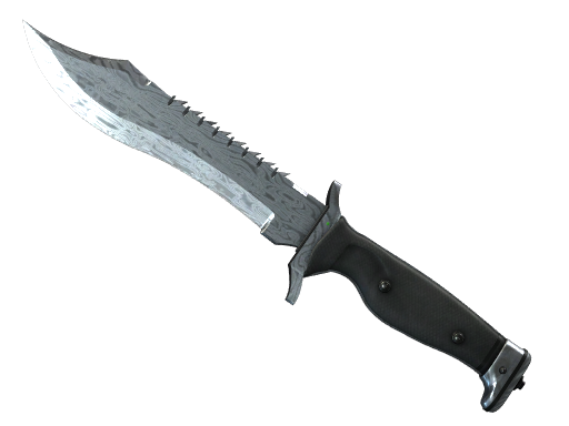 Bowie Knife | Damascus Steel после полевых испытаний для CS2