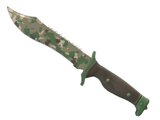 Bowie Knife | Forest DDPAT немного поношенное для CS2