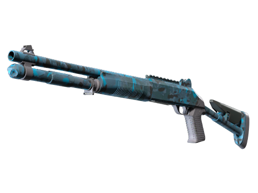 XM1014 | VariCamo Blue немного поношенное для CS2