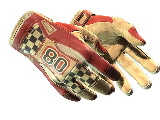Sport Gloves | Red Racer немного поношенное для CS2