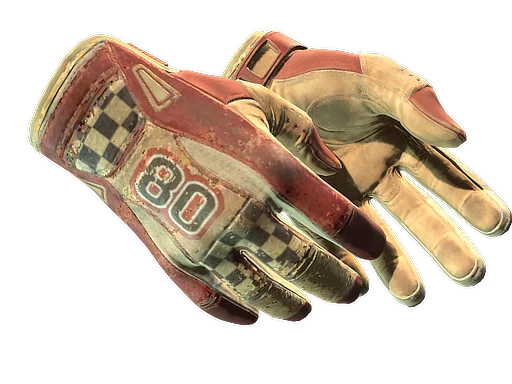 Sport Gloves | Red Racer закаленное в боях для CS2