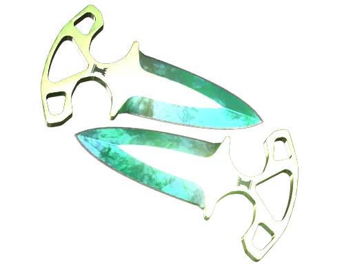 Shadow Daggers | Gamma Doppler Phase 2 немного поношенное для CS2