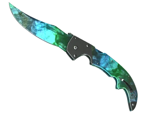 Falchion Knife | Gamma Doppler Phase 3 после полевых испытаний для CS2