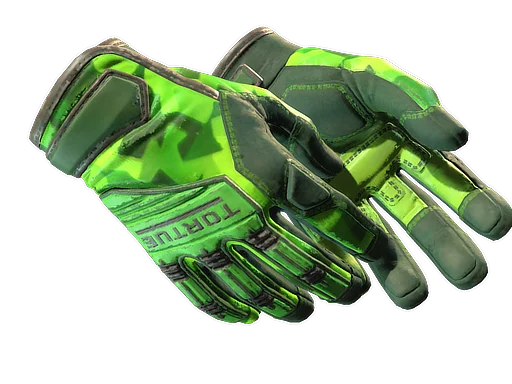 Specialist Gloves | Lime Polycam поношенное для CS2