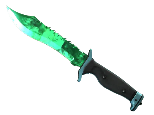 Bowie Knife | Gamma Doppler Emerald немного поношенное для CS2