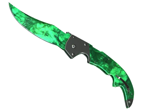 Falchion Knife | Gamma Doppler Emerald поношенное для CS2
