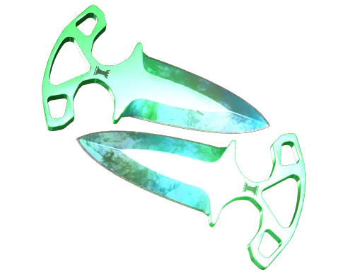 Shadow Daggers | Gamma Doppler Phase 3 после полевых испытаний для CS2