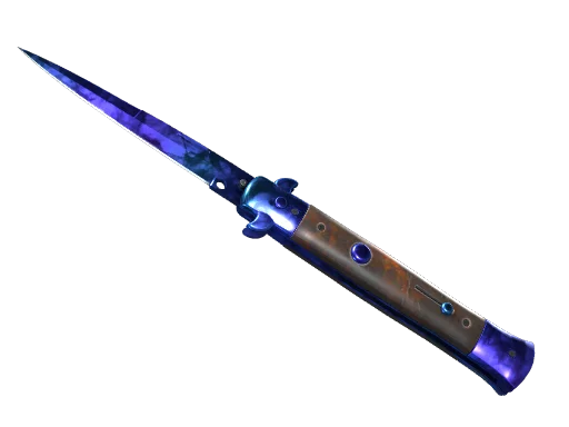 Stiletto Knife | Doppler Sapphire немного поношенное для CS2