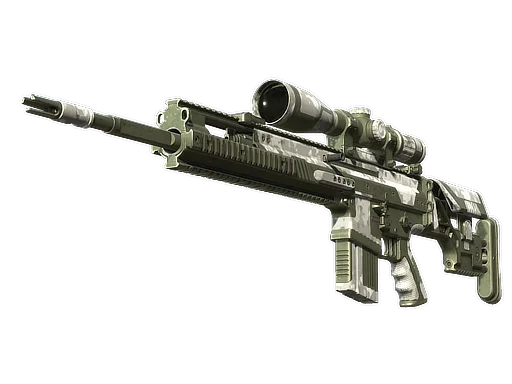 SCAR-20 | Arctic Camo Panels после полевых испытаний для CS2