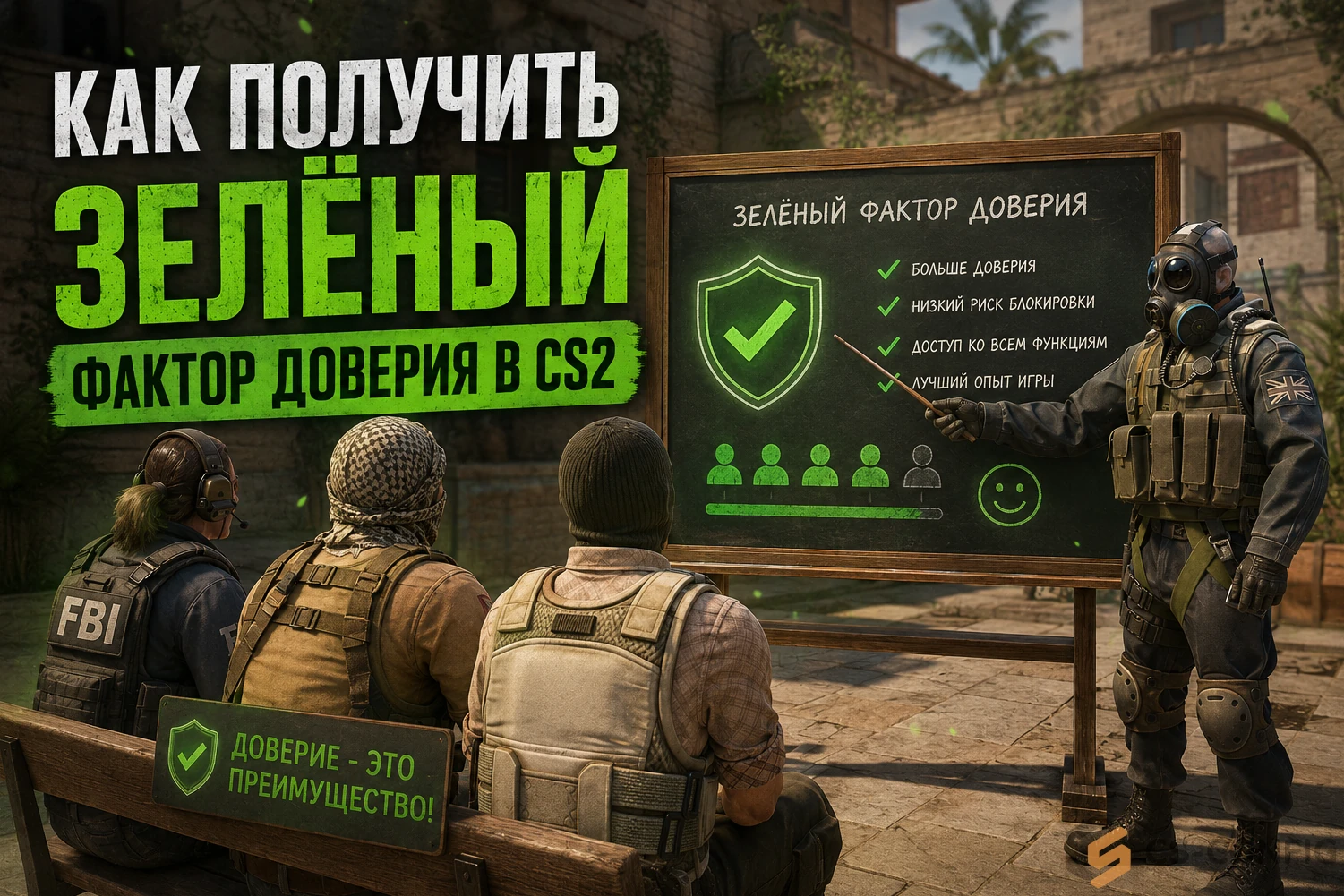 Как повысить фактор доверия в CS2