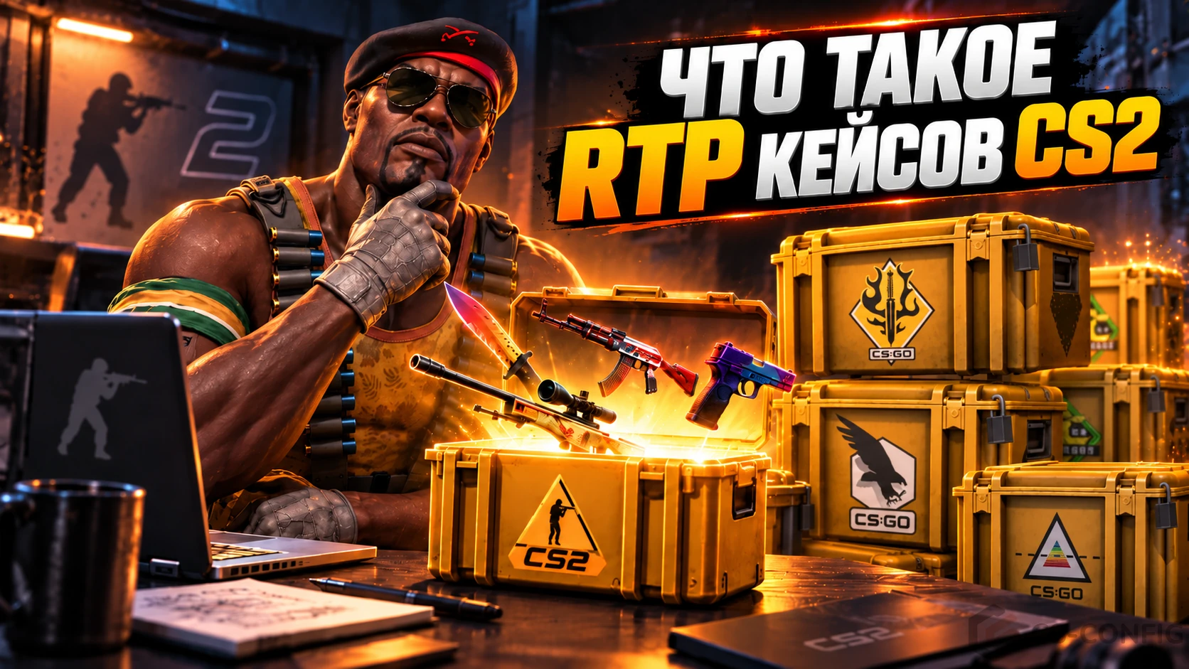 Высокий RTP кейсов CS2