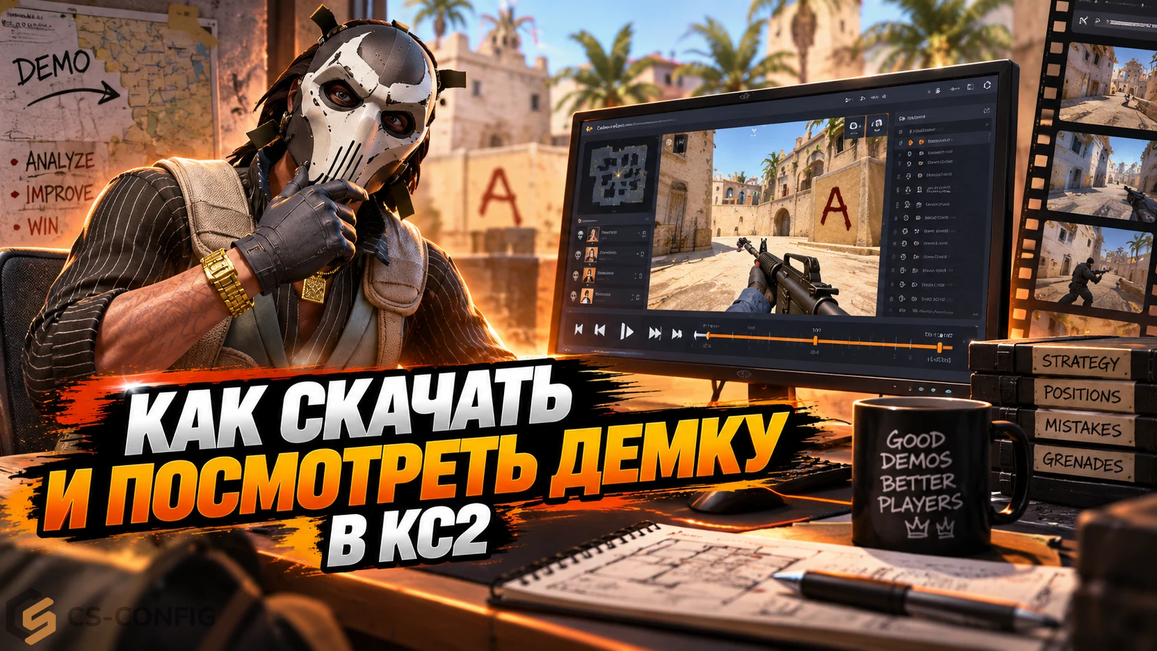 Как посмотреть демку в CS2