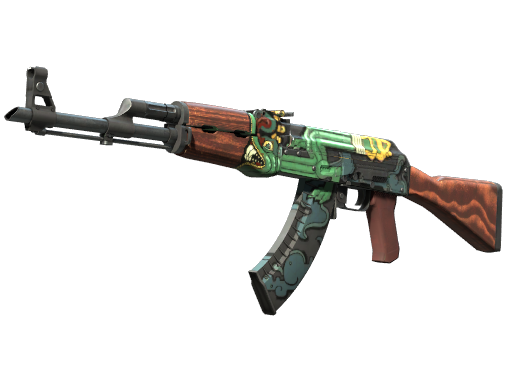 AK-47 | Fire Serpent немного поношенное для CS2