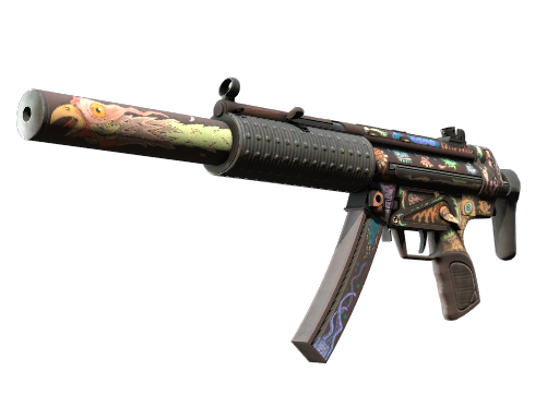 MP5-SD | Necro Jr. поношенное для CS2