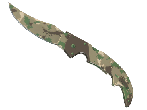 Falchion Knife | Forest DDPAT немного поношенное для CS2