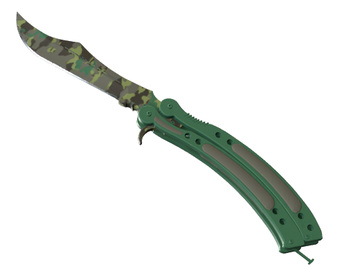 Butterfly Knife | Boreal Forest немного поношенное для CS2