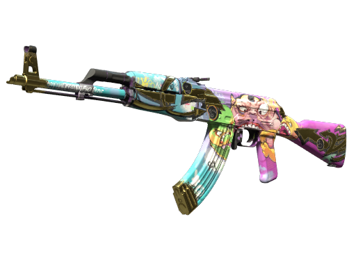 AK-47 | B the Monster немного поношенное для CS2