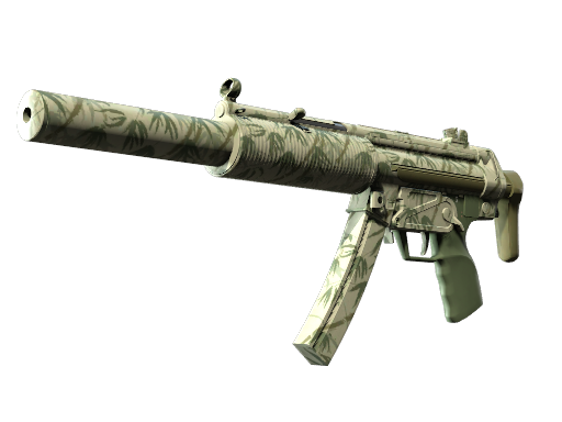 MP5-SD | Bamboo Garden немного поношенное для CS2