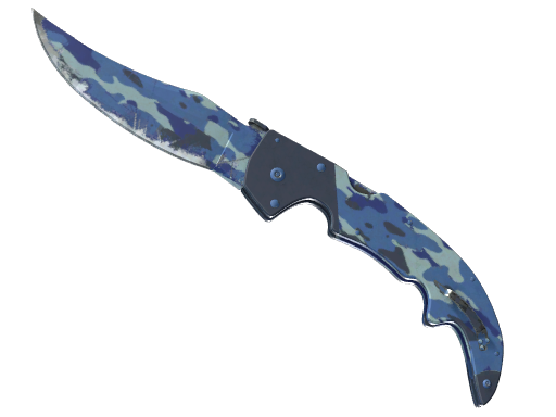 Falchion Knife | Bright Water после полевых испытаний для CS2