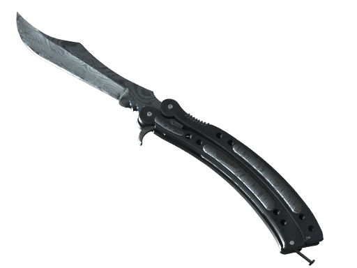 Butterfly Knife | Damascus Steel после полевых испытаний для CS2