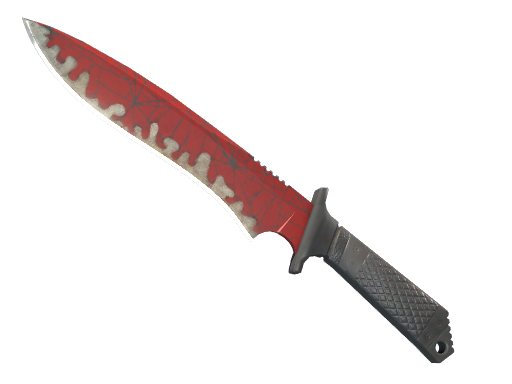 Classic Knife | Crimson Web после полевых испытаний для CS2