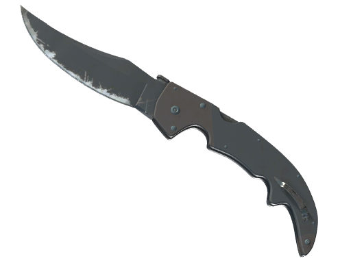 Falchion Knife | Night после полевых испытаний для CS2