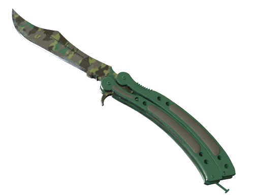 Butterfly Knife | Boreal Forest после полевых испытаний для CS2