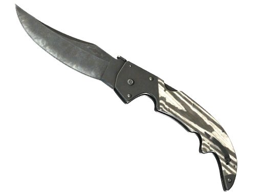 Falchion Knife | Black Laminate после полевых испытаний для CS2
