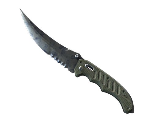 Flip Knife | Stained немного поношенное для CS2