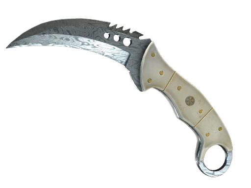 Talon Knife | Damascus Steel поношенное для CS2