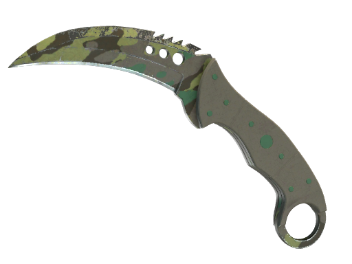 Talon Knife | Boreal Forest после полевых испытаний для CS2