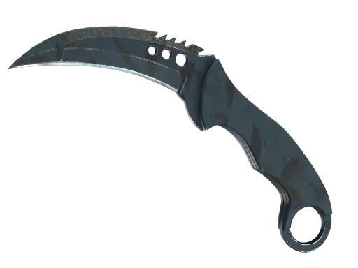 Talon Knife | Night Stripe поношенное для CS2