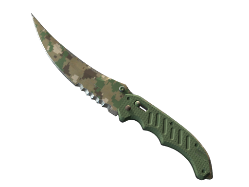 Flip Knife | Forest DDPAT после полевых испытаний для CS2
