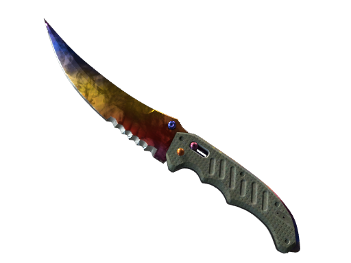 Flip Knife | Marble Fade немного поношенное для CS2