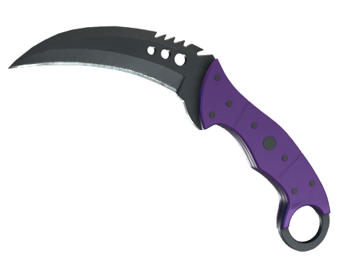 Talon Knife | Ultraviolet немного поношенное для CS2