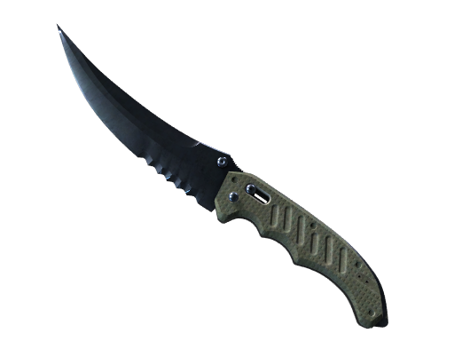 Flip Knife | Blue Steel немного поношенное для CS2