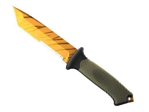 Ursus Knife | Tiger Tooth немного поношенное для CS2