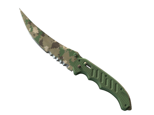 Flip Knife | Forest DDPAT немного поношенное для CS2