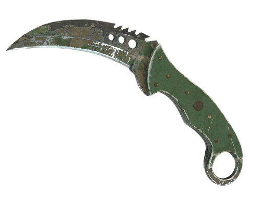 Talon Knife | Forest DDPAT закаленное в боях для CS2