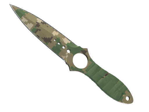 Skeleton Knife | Forest DDPAT поношенное для CS2