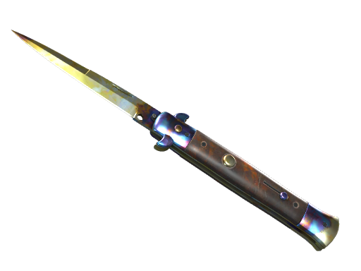Stiletto Knife | Case Hardened немного поношенное для CS2
