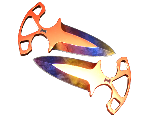Shadow Daggers | Marble Fade немного поношенное для CS2