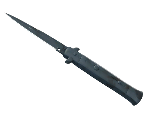 Stiletto Knife | Night Stripe поношенное для CS2