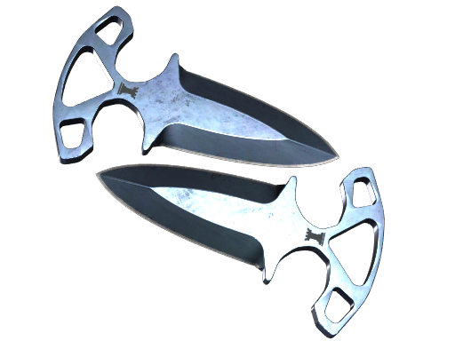 Shadow Daggers | Blue Steel после полевых испытаний для CS2