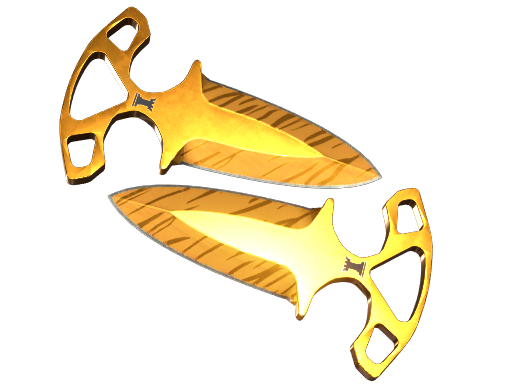Shadow Daggers | Tiger Tooth немного поношенное для CS2
